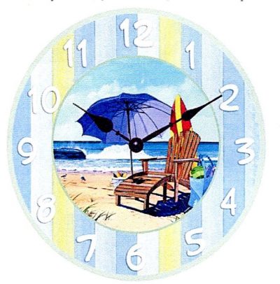 Shore Thing Clock
